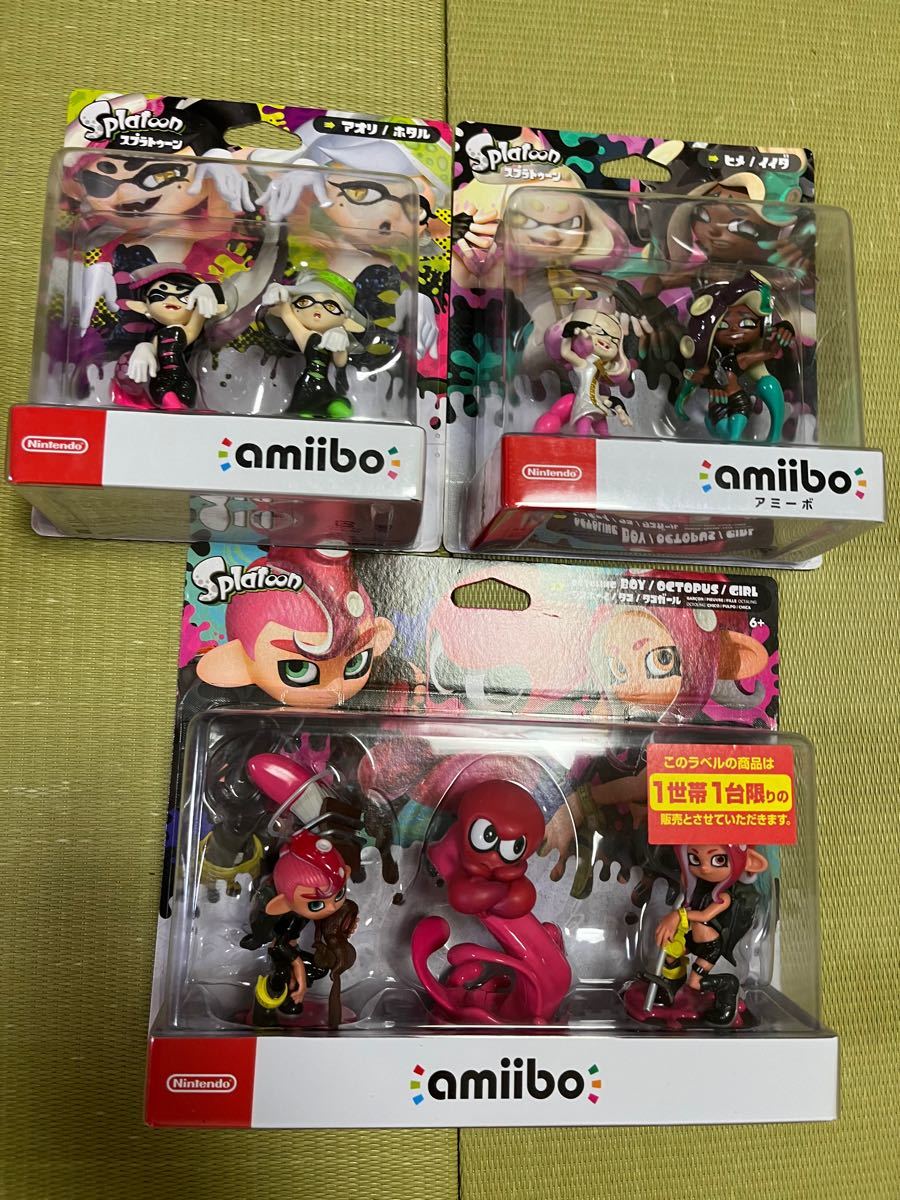 amiibo テンタクルズセット シオカラーズセット(スプラトゥーン