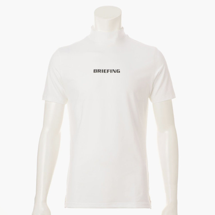 ブリーフィング ゴルフ ハイネックシャツ 白 サイズ：L