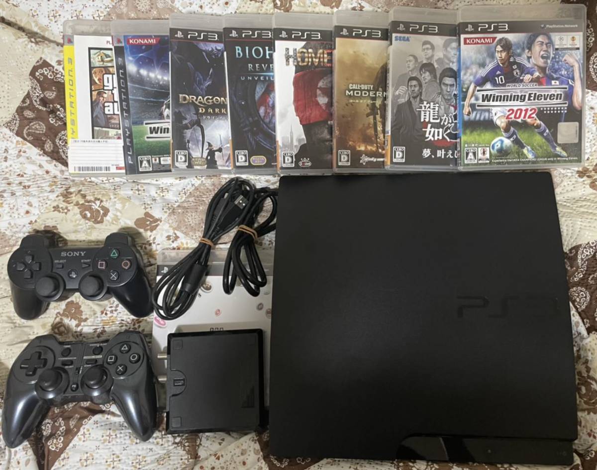 新作ウエア PlayStation3 PS3 本体 CECH-3000A ソフト7本 traumaxela.com