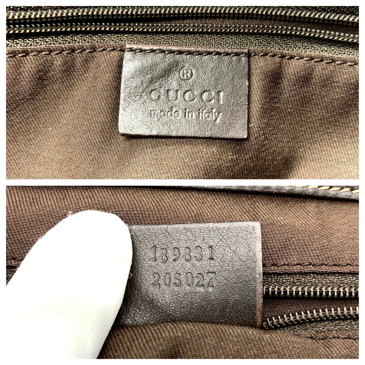 美品】グッチ GUCCI トートバッグ ハンドバッグ アビー ゴールド金具
