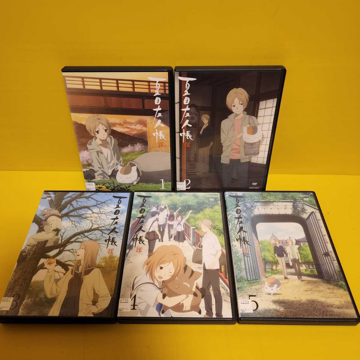 夏目友人帳 第1期 全5巻 + 続 全5巻 + 参 全5巻 + 肆 全5巻 + 伍 全5巻