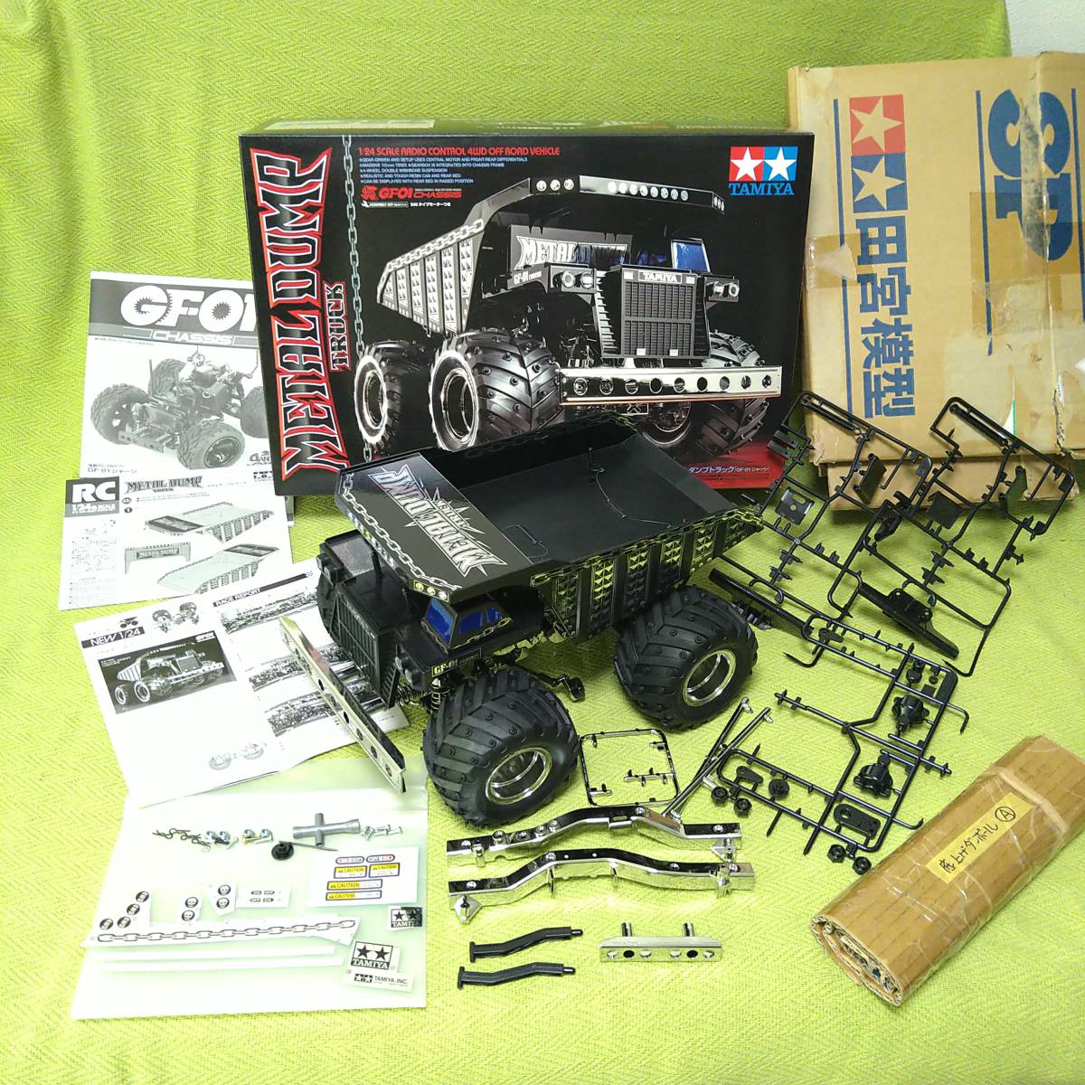 ヤフオク! - タミヤ RC メタルダンプトラック GF-01 特別企画商...