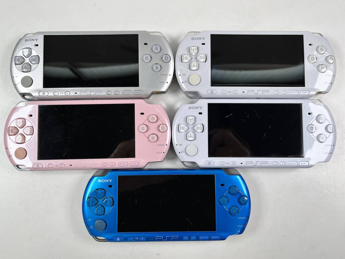 ♪【中古】SONY PSP 本体 PSP-3000 5台 まとめ PlayStation Portable 