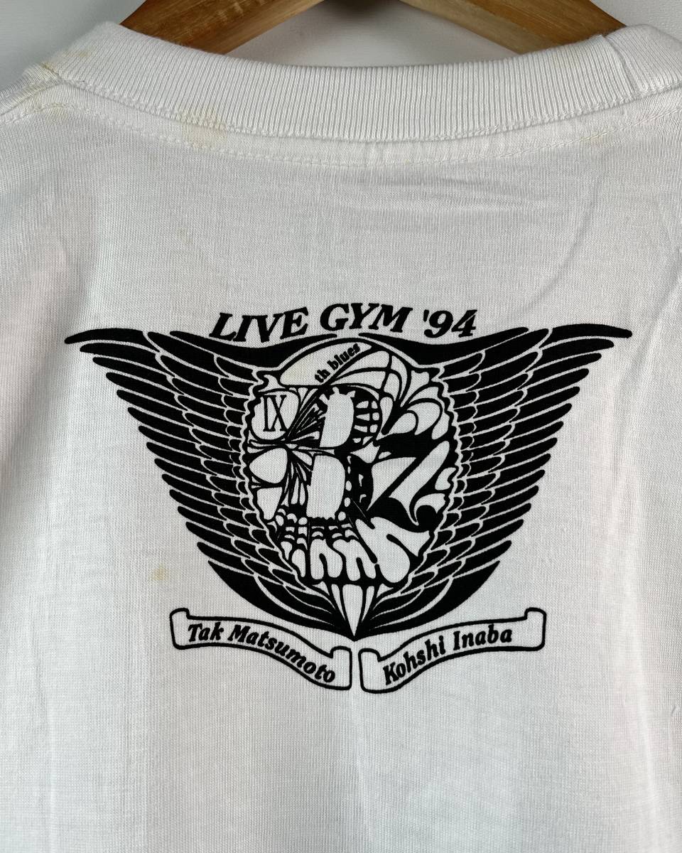 B'z LIVE-GYM '94 Tシャツ 9th Blues