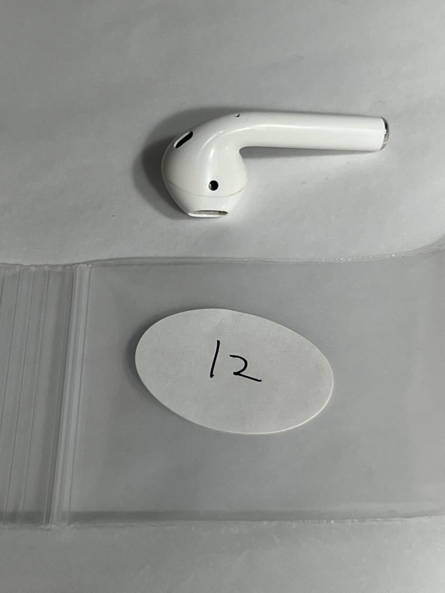 PayPayフリマ｜⑫ Apple AirPods A1523 左耳のみ 純正品 第一１世代 アップル エアポッズ ブルートゥースイヤフォン白/ホワイト