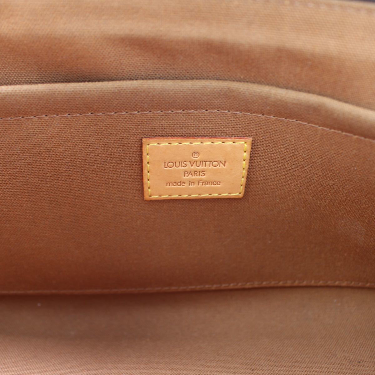 LOUIS VUITTON M40009 VI0015 MONOGRAM PATTERNED HAND BAG MADE IN