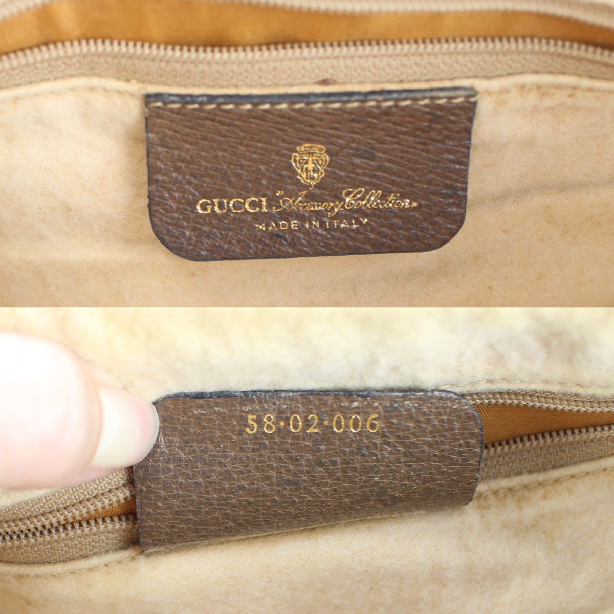 OLD GUCCI SHERRY LINE GG PATTERNED MINI BOSTON SHOULDER BAG MADE IN ITALY/オールドグッチシェリーラインGG柄ミニボストンバッグ