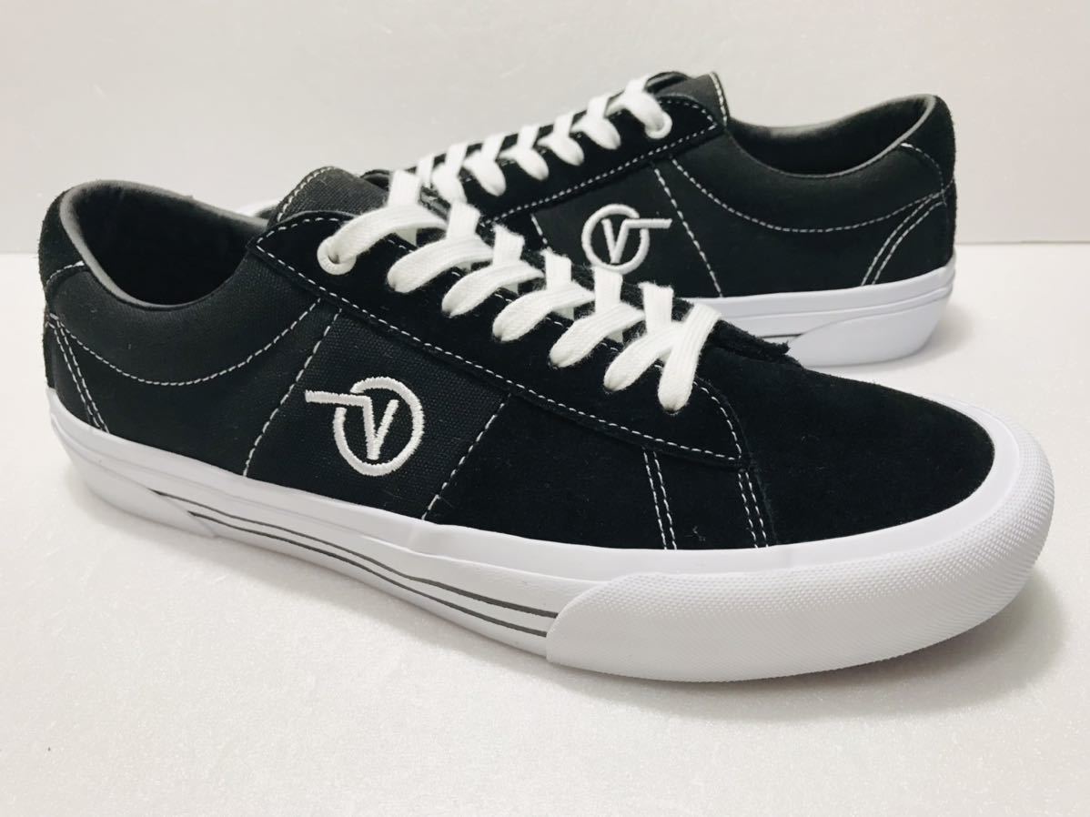 未使用!! VANS バンズ SADDLE SID PRO BLACK WHITE サドル シド プロ 黒 x 白 28.5cm US 10.5_画像4