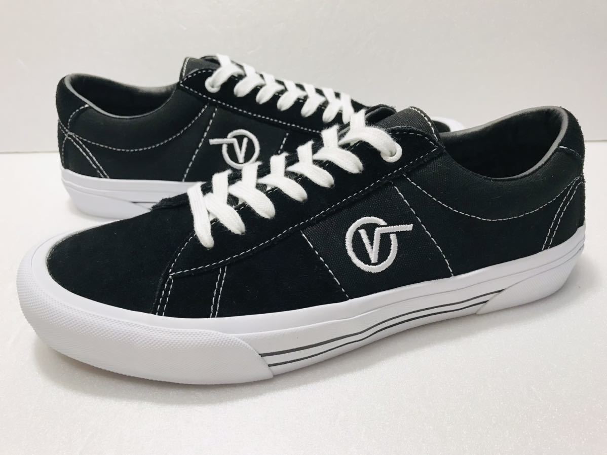 未使用!! VANS バンズ SADDLE SID PRO BLACK WHITE サドル シド プロ 黒 x 白 28.5cm US 10.5_画像5