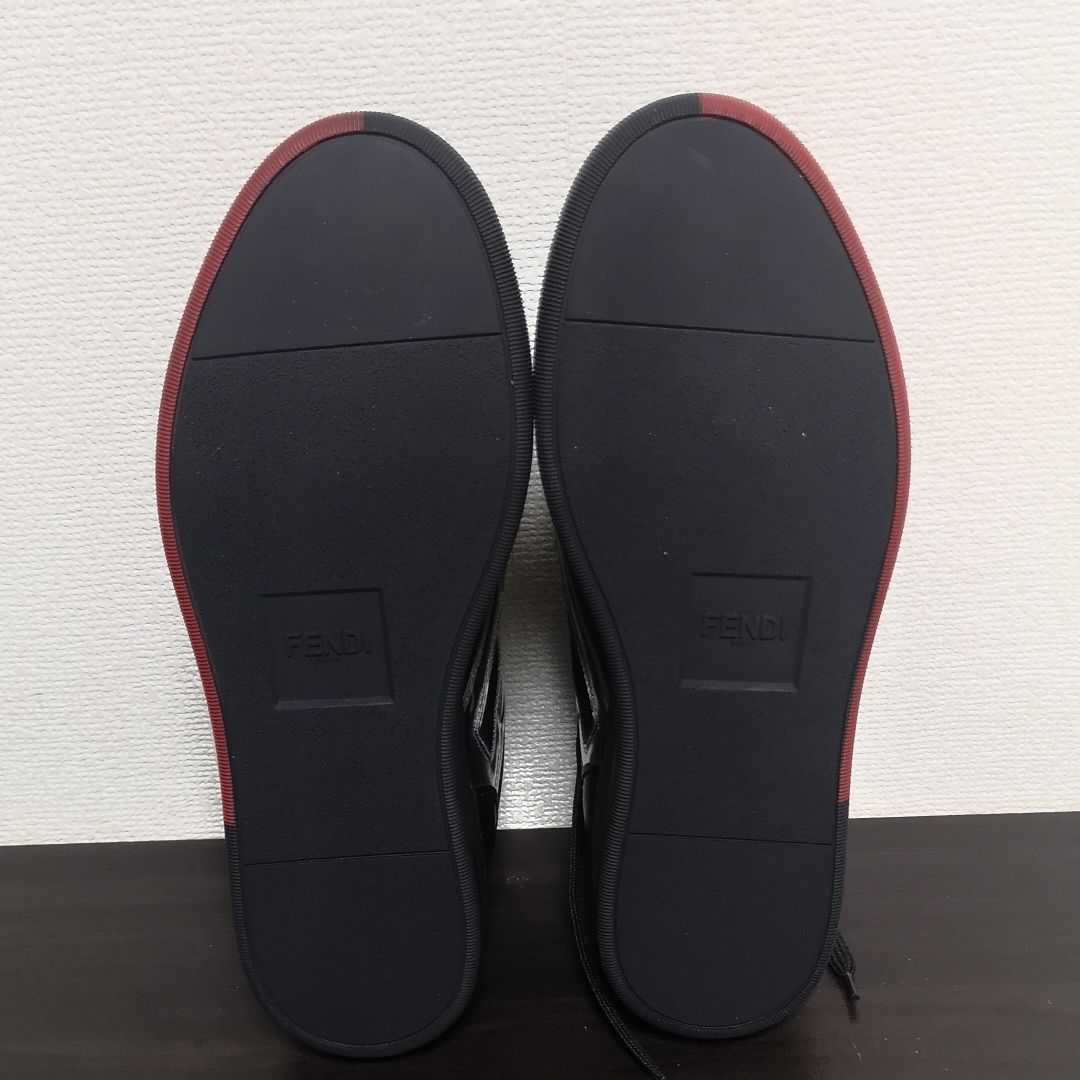 FENDI フェンディ スニーカー 黒×赤 サイズ7 新品未使用品です