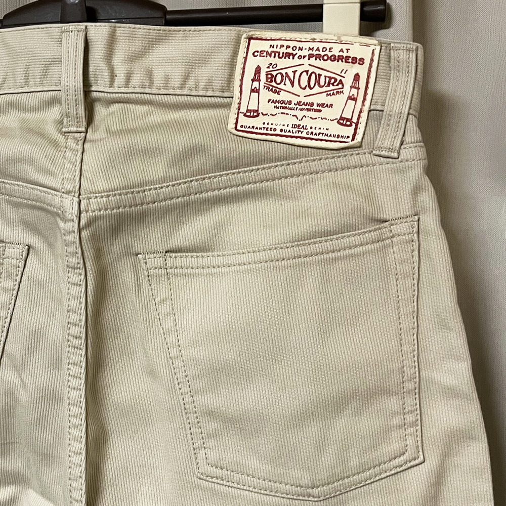 人気ブランドの BONCOURA ピケパンツ チノパン - www.datacaraibes.com