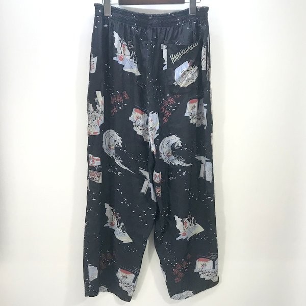 PORTER CLASSIC SHOW FOLK ALOHA PANTS アロハパンツ イージーパンツ