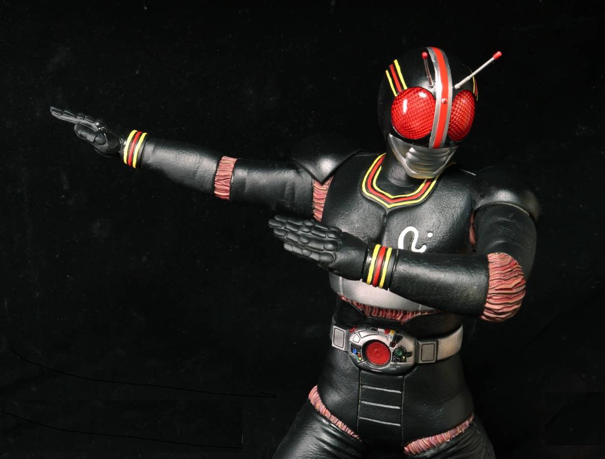 1/6 仮面ライダー ブラック(未組み立て未塗装) ガレージキット 1/6 仮面ライダー ブラック(未組み立て未塗装) ガレージキット