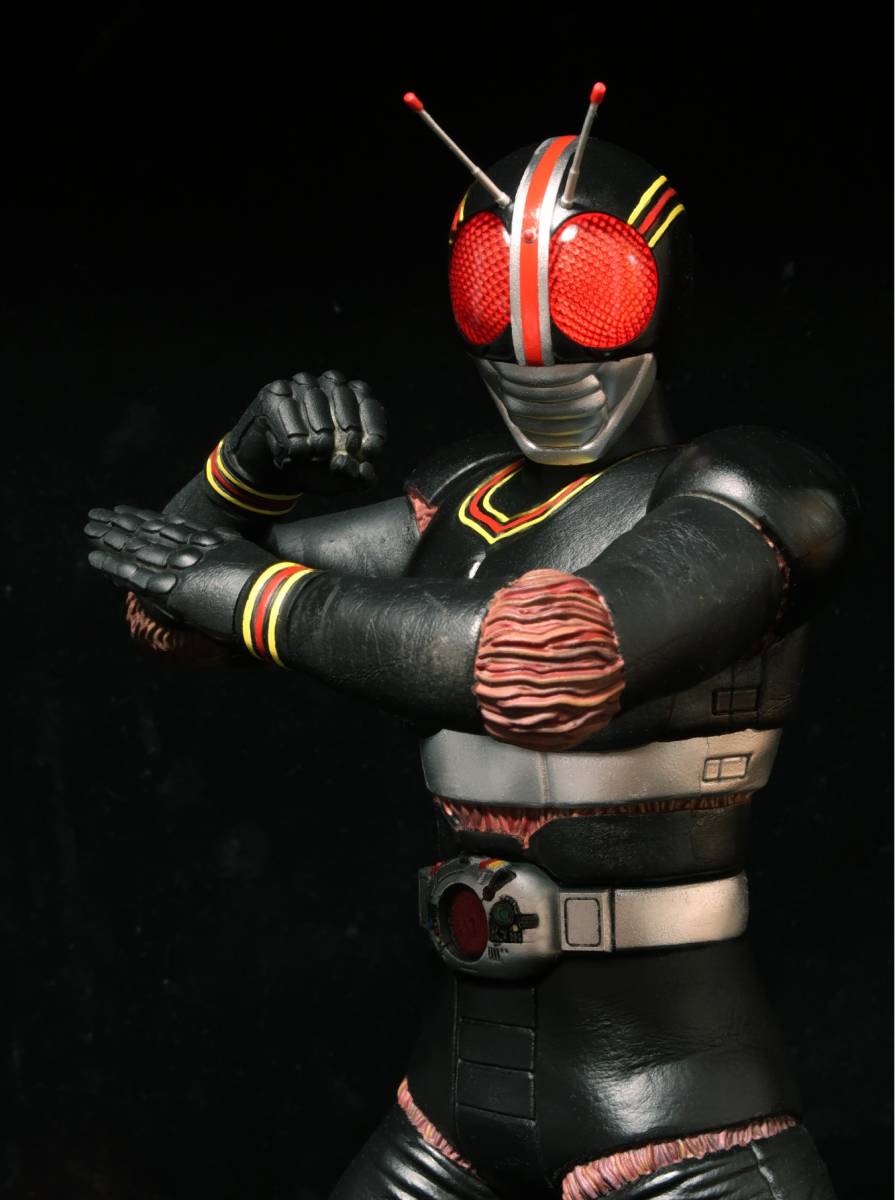 1/6 仮面ライダー ブラック(未組み立て未塗装) ガレージキット 1/6 仮面ライダー ブラック(未組み立て未塗装) ガレージキット
