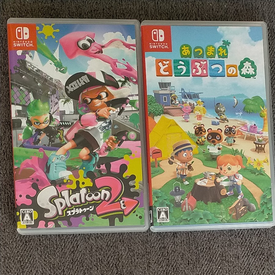 スプラトゥーン2 あつまれどうぶつの森 Nintendo Switchソフト スプラトゥーン2 あつまれどうぶつの森 Nintendo Switchソフト