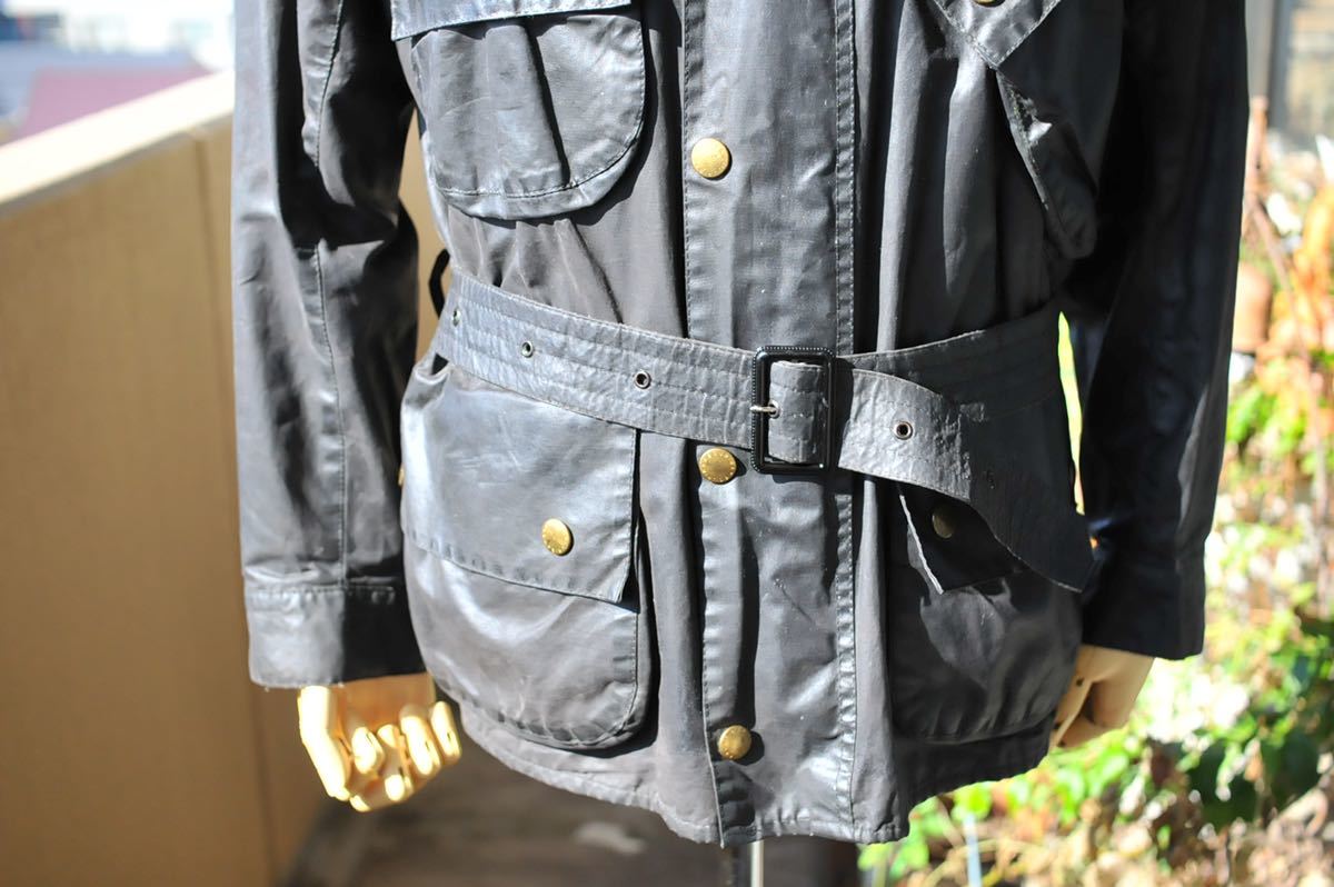 C38/Vintage Barbour BEACON JACKET/ヴィンテージ バブアー ビーコン ジャケット/インターナショナル/ブラックウォッチ_画像4