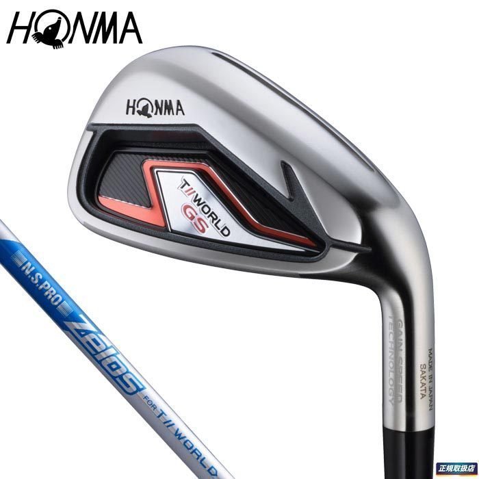 2021年モデル 本間ゴルフ TOUR WORLD GS アイアン 5本セット S N.S.PRO