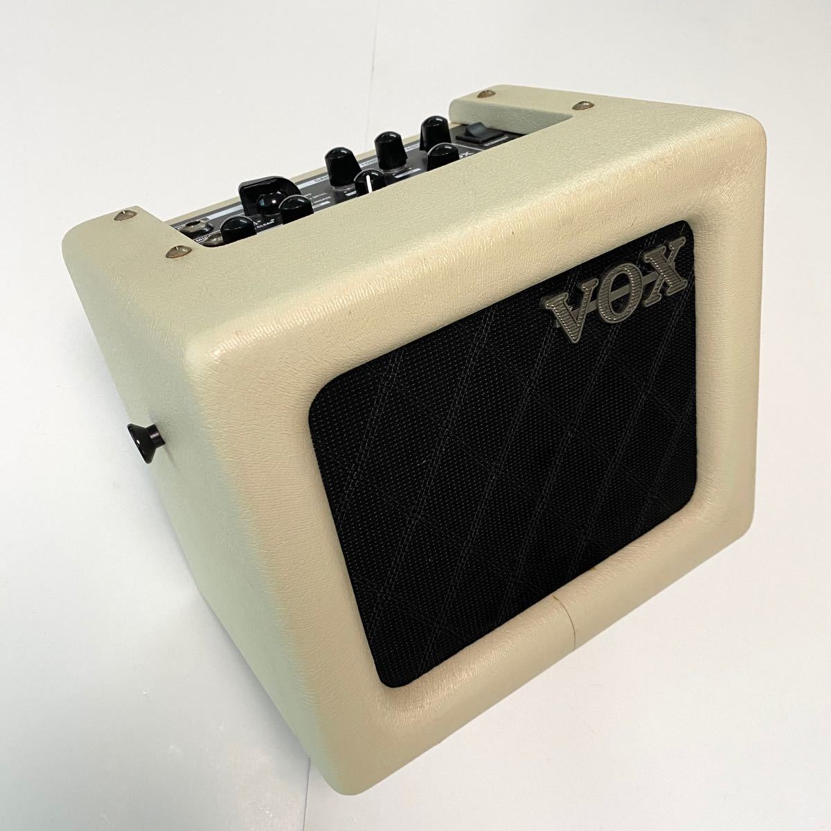 VOX ギター用 モデリングアンプ MINI3-G2 IV アイボリー 自宅練習 ストリート最適 電池駆動 マイク入力 MP3接続