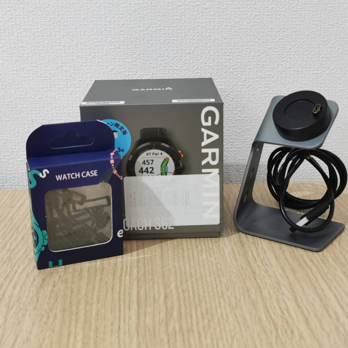 2539 【美品】GARMIN ガーミン APPROACH アプローチ S62 GPSゴルフ