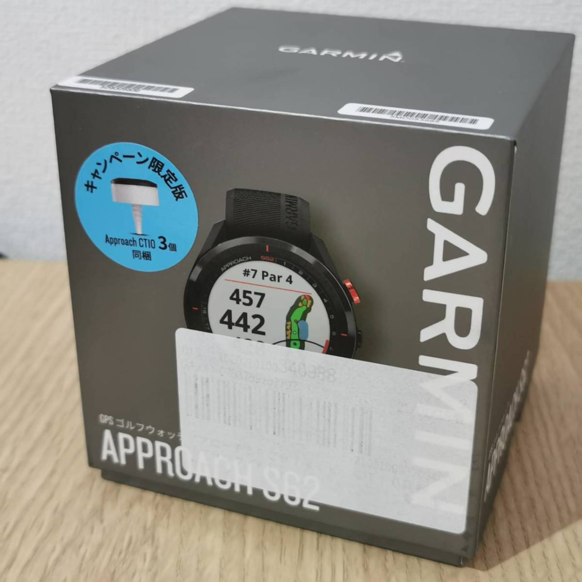 2539 【美品】GARMIN ガーミン APPROACH アプローチ S62 GPSゴルフ