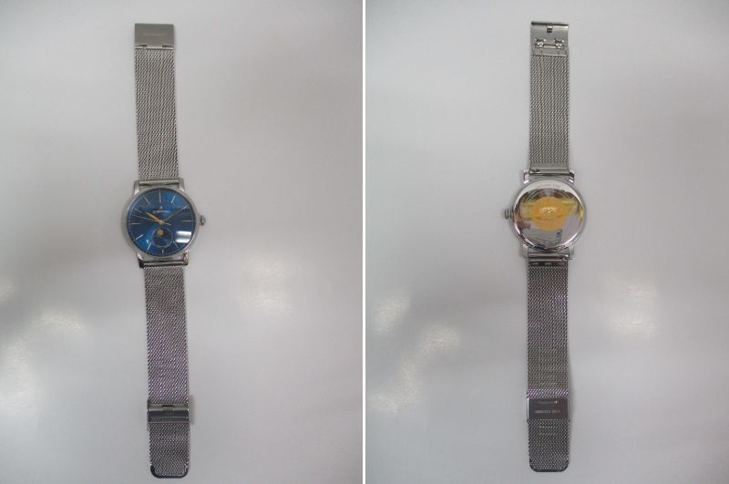 orobianco　オロビアンコ ビアネロ OR 007-501 クオーツ 腕時計 美品 ムーンフェイズ_画像4