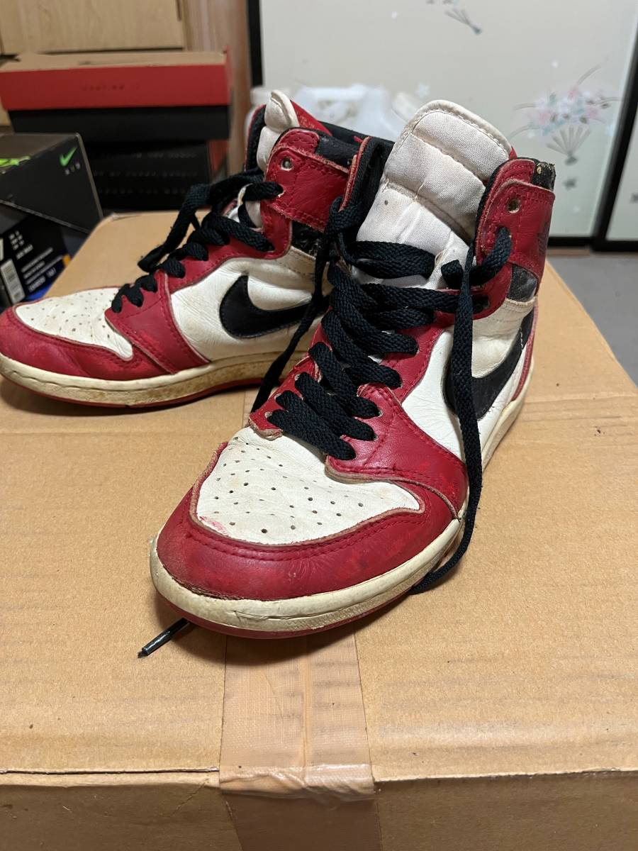 Yahoo!オークション - AJ1 NIKE AIR JORDAN 1 US7 25c