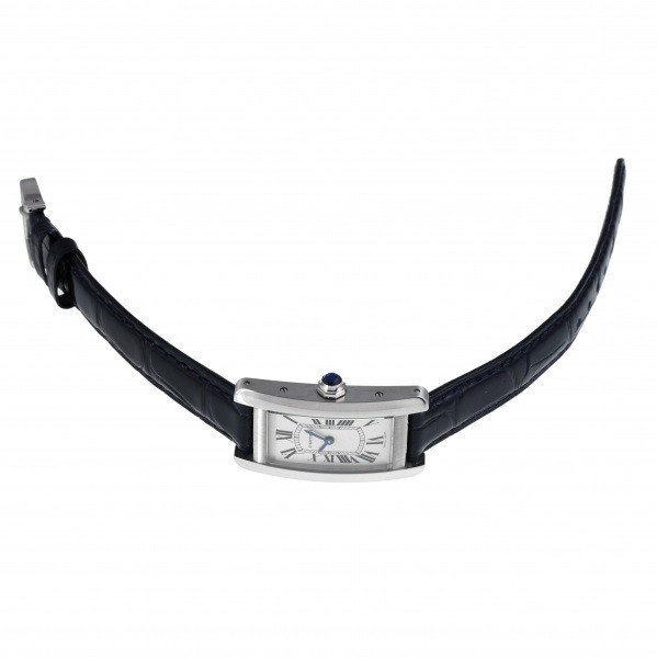 カルティエ Cartier タンク アメリカン SM WSTA0043 シルバー文字盤 新品 腕時計 レディース_画像2