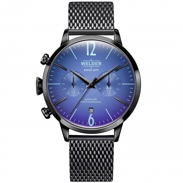 ウェルダー WELDER ムーディ WWRC809 ブルー文字盤 新品 腕時計 メンズ