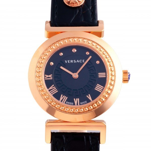 ヴェルサーチ Versace ヴァニティ P5Q80D009S009 ブラック文字盤 新品 腕時計 レディース