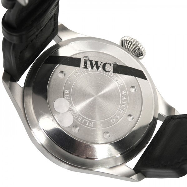IWC パイロットウォッチ ビッグパイロットウォッチ 7デイズ IW500901 ブラック文字盤 新品 腕時計 メンズ_画像5