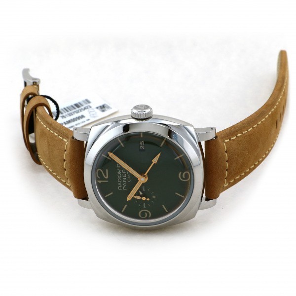 パネライ PANERAI ラジオミール GMT PAM00998 カーキ文字盤 新品 腕時計 メンズ_画像2