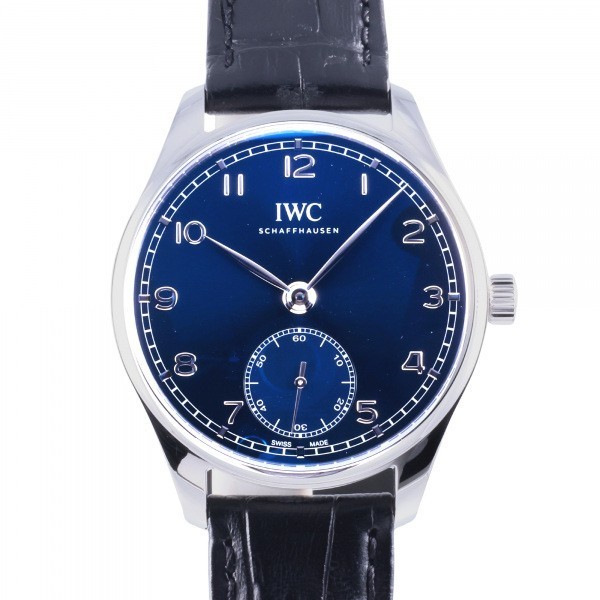 IWC ポルトギーゼ IW358305 ブルー文字盤 中古 腕時計 メンズ_画像1