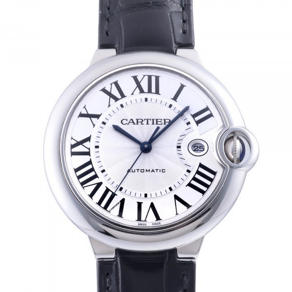 カルティエ Cartier バロンブルー W69016Z4 シルバーローマ文字盤 未使用 腕時計 メンズ