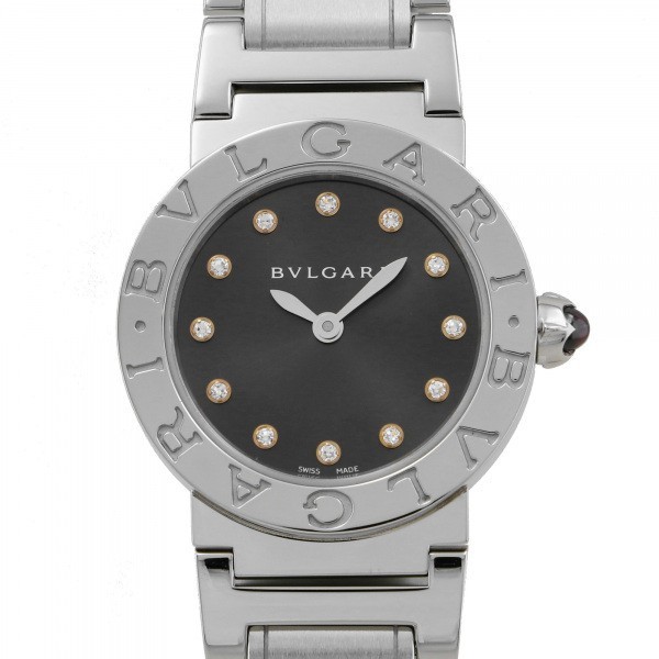 再入荷】 BBL26C6SS/12 ブルガリブルガリ BVLGARI ブルガリ グレー文字
