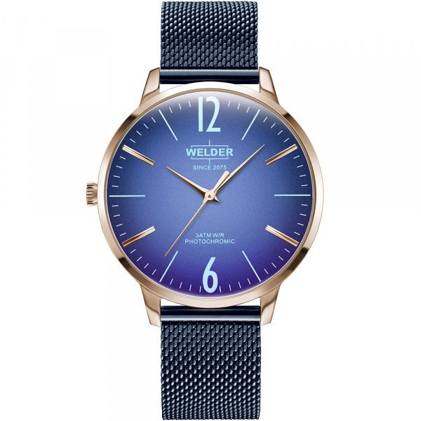 ウェルダー WELDER ムーディ WRS607 ブルー文字盤 新品 腕時計 メンズ