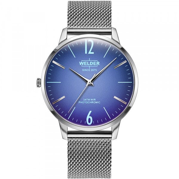 ウェルダー WELDER ムーディ WRS410 ブルー文字盤 新品 腕時計 メンズ