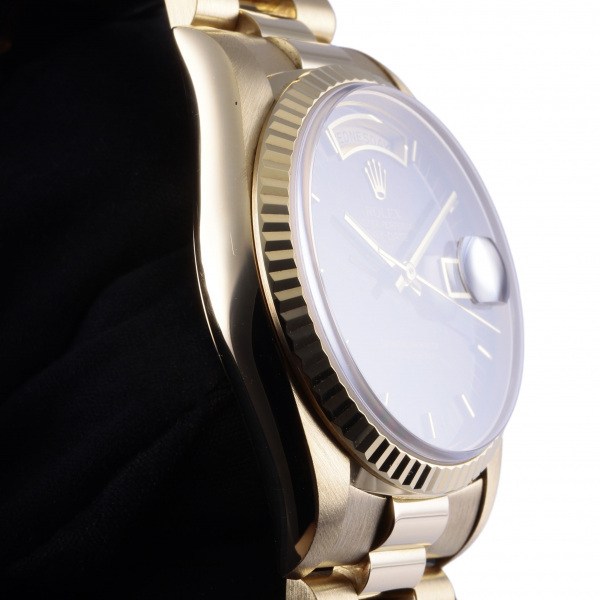 ロレックス ROLEX デイデイト 18238 ブラウン文字盤 中古 腕時計 メンズ