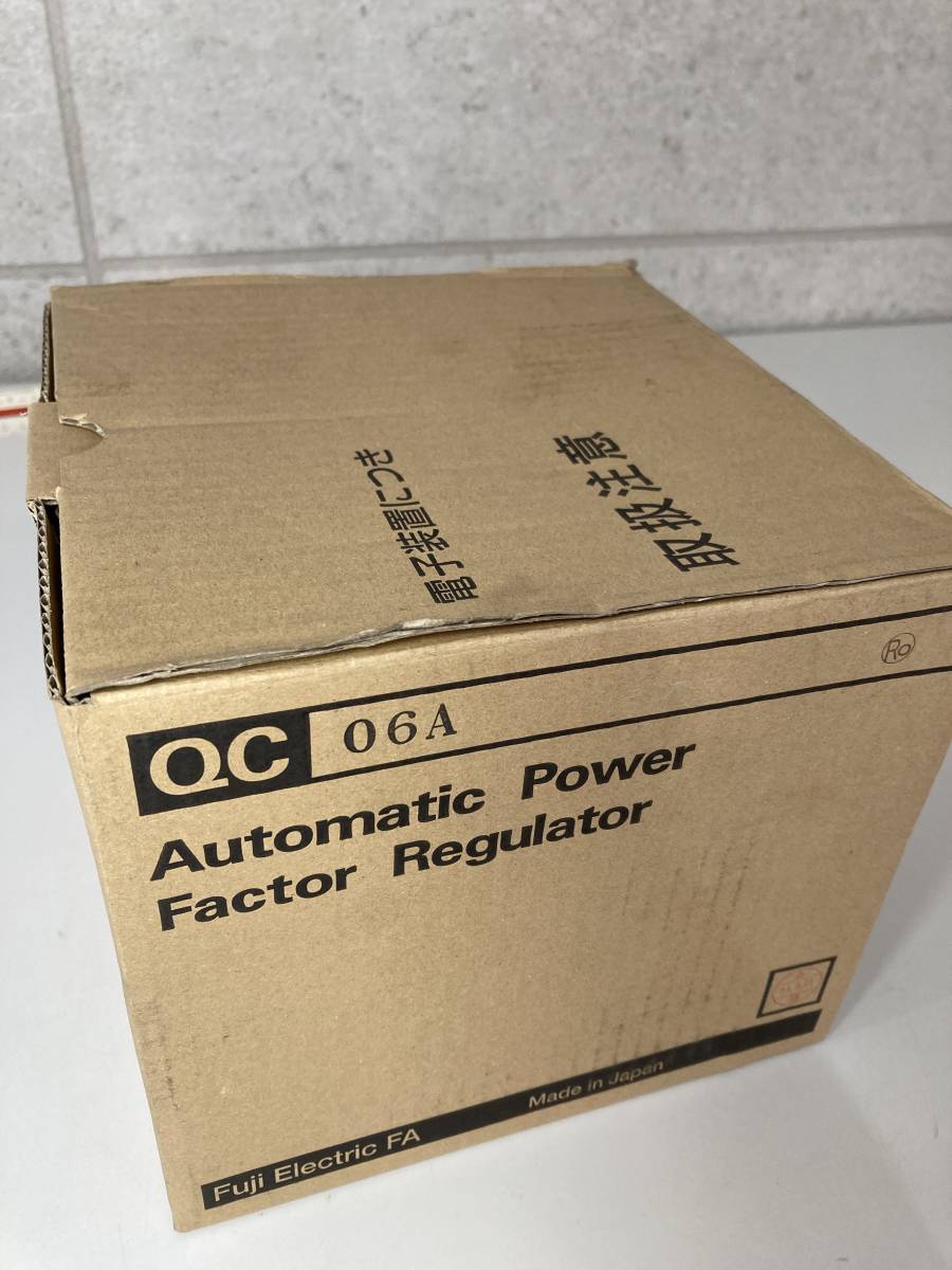 Hakaru+ XPFC-144-6-5-01 Automatic Power Factor Regulator self power proportion adjustment vessel 6 circuit type unused boxed 