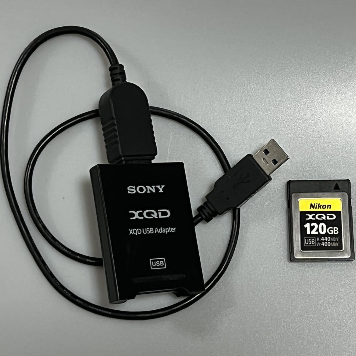 正規品セール】 SONY - sony XQD 240gb カードリーダーセットの通販 by