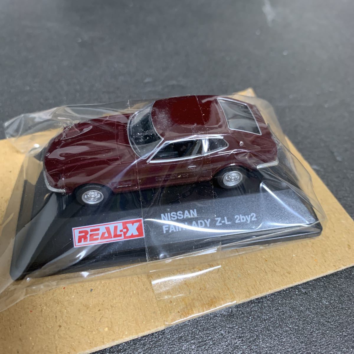 1/72 フェアレディ ヒストリーズ コレクション 2nd ヨーデル REAL-X Z-L 2by2 マルーン 内袋未開封品 リアルX ミニカー_画像8