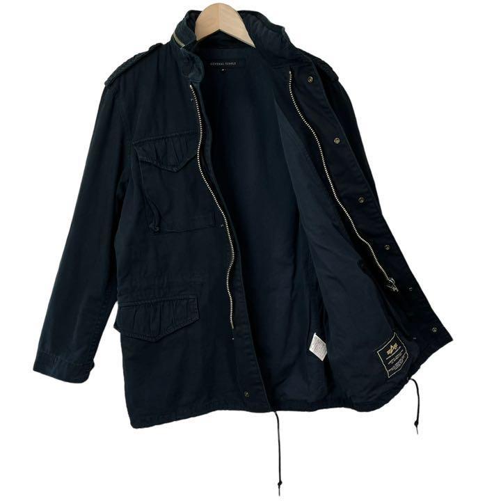 即決 サイズM ALPHA INDUSTRIES SHIPS GENERAL SUPPLY別注 M65 即決 サイズM ALPHA INDUSTRIES SHIPS GENERAL SUPPLY別注 M65