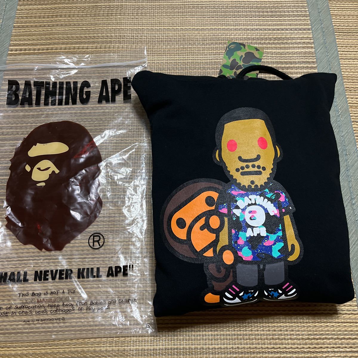 新品未使用 A BATHING APE BAPE KAWS BABY MILO KID CUDI camo 迷彩