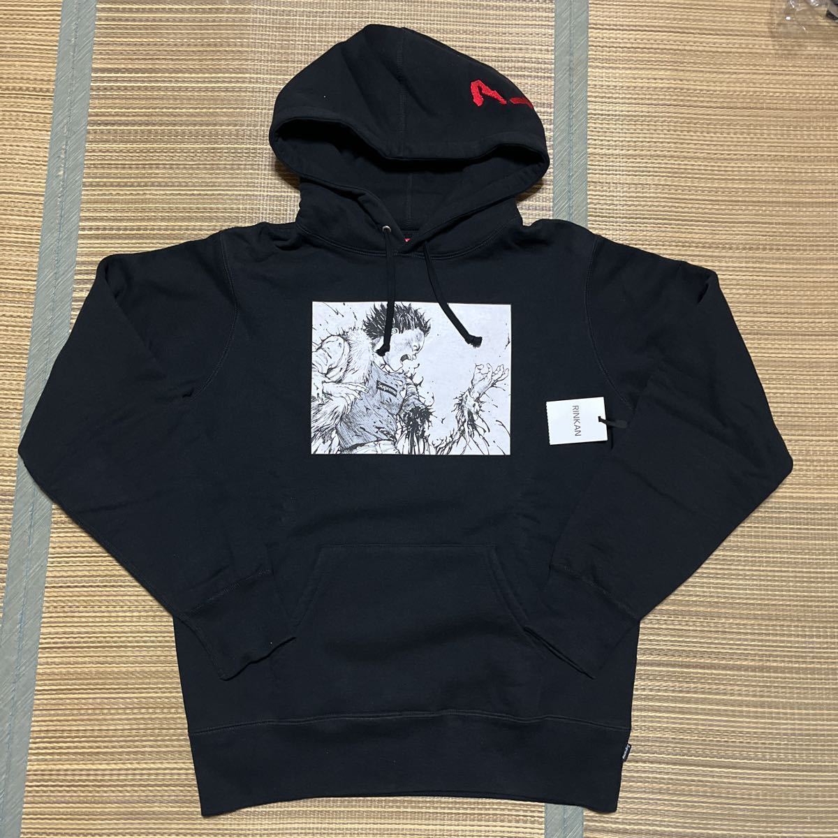 美品 17aw Supreme AKIRA Arm Hooded Sweatshirt Hoodie アキラ