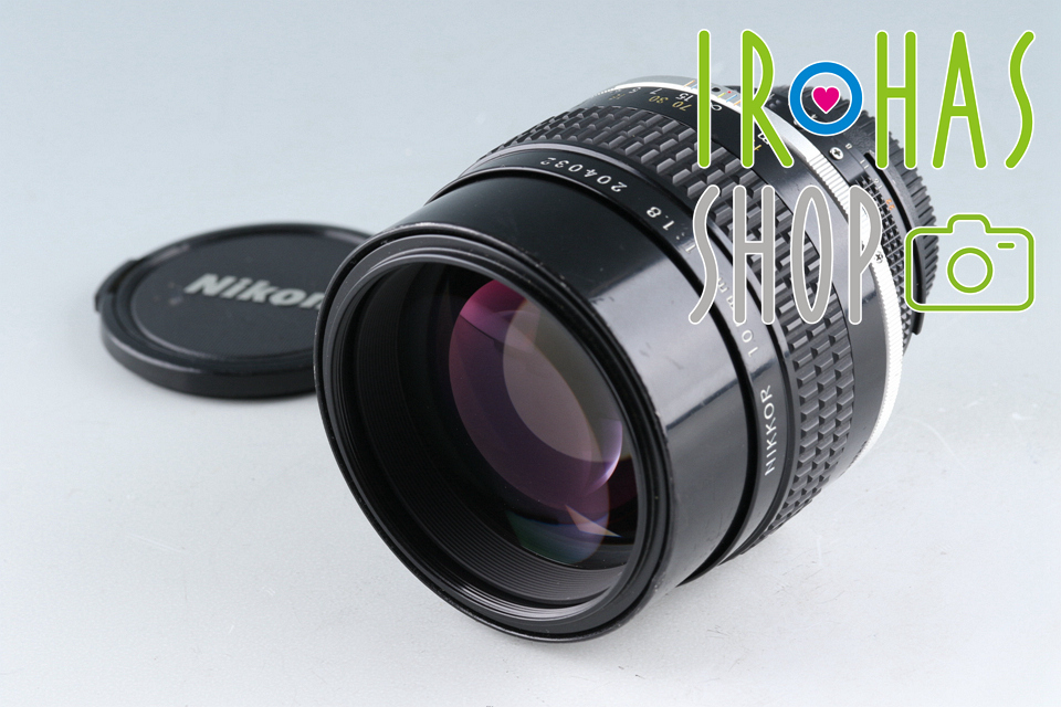 適切な価格 Nikon NIKKOR 105mm F/1.8 Ais Lens #42840A5 ニコン