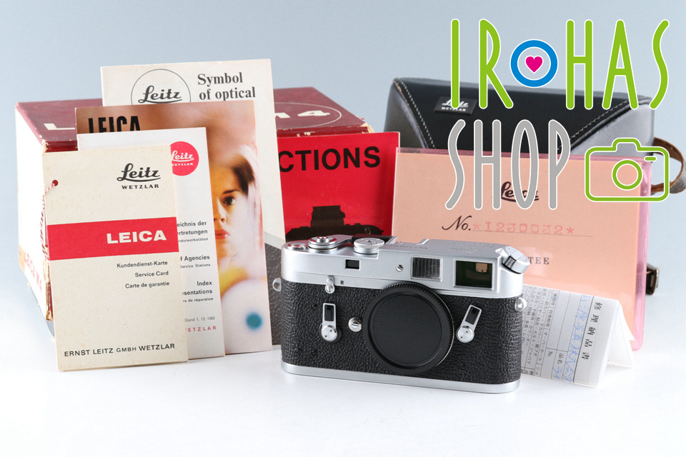 Leica Leitz M4 35mm Rangefinder Film Camera With Box #43034L1
