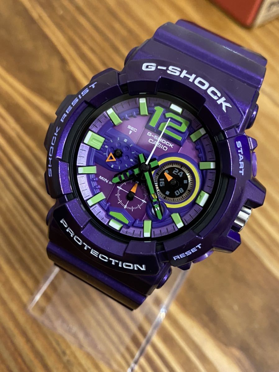 日本製 通称EVAエヴァ初号機カラーG-shock Gショック 腕時計カシオ