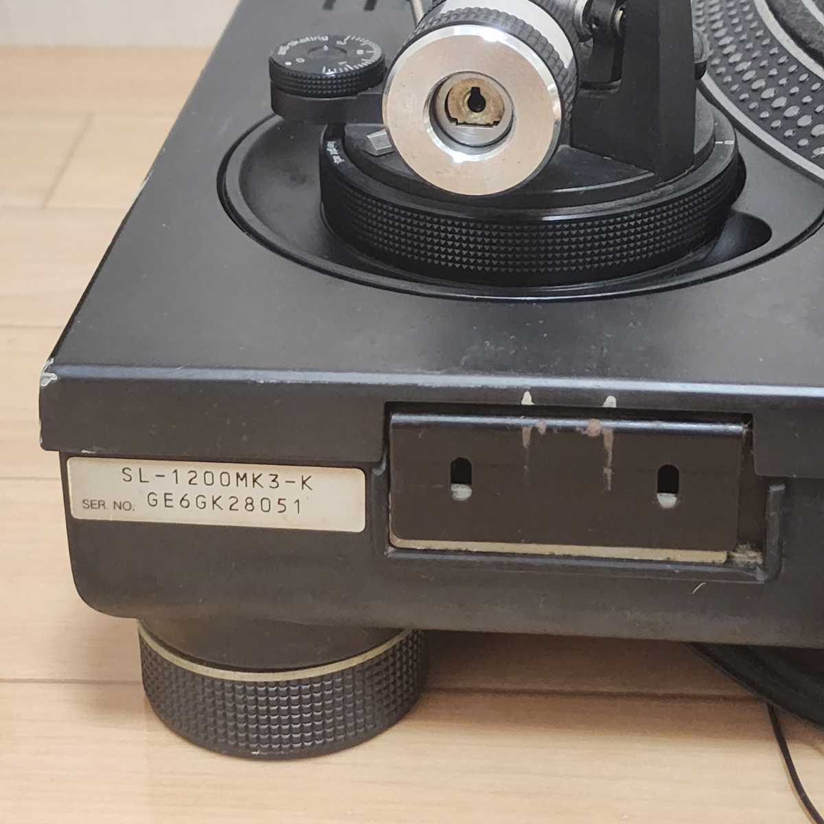 Technics テクニクス SL-1200 MK3 ターンテーブル レコードプレーヤー