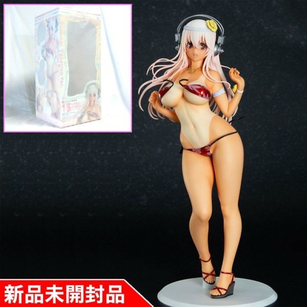 [ новый товар нераспечатанный внутренний стандартный товар ] Super Sonico ..-..-...ver. Sun kissed 1/4.5 конечный продукт фигурка [o- Kid si-do]