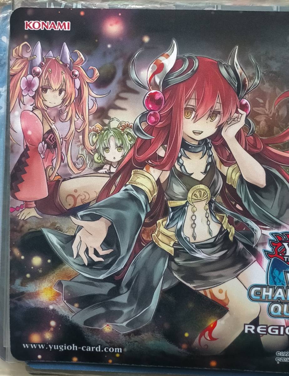 希少】遊戯王 公式 プレイマット 蠱惑魔 アロメルス フレシア | www