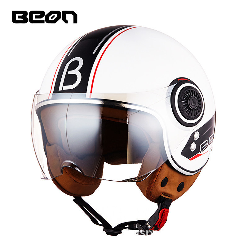 人気 BEON バイクヘルメット 超軽量 半帽ヘルメット ジェットヘルメット 半キャップヘルメット 男女兼用 21色7-L
